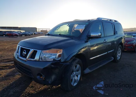 2010 Nissan Armada Titanium from USA, damaged, VIN 5N1AA0ND4AN619794